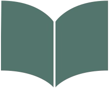 Icon Lesezeit mit offenem Buch als Symbol für Lesedauer