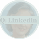 LinkedIn Profil anonymisiert als Referenzbild von M R