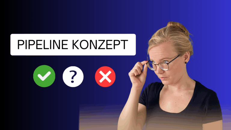 SAP Pipeline-Konzept – Mareike Walther mit prüfendem Blick Ja Nein Vielleicht